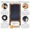 HBCY Creations A-Frame Chalkboard / Sidewalk Chalkboard Sign with Eraser / Large Sturdy Sandwich Board / A Frame Restaurant Message Board